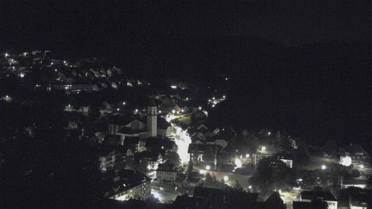 Dieses Bild zeigt eine Webcam-Aufnahme von Ottenhöfen, aufgenommen am Freitag, den 12.06.2026 um 01:00 Uhr