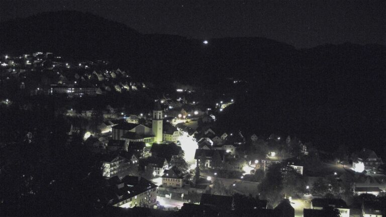 Dieses Bild zeigt eine Webcam-Aufnahme von Ottenhöfen, aufgenommen am Dienstag, den 06.10.2026 um 06:00 Uhr
