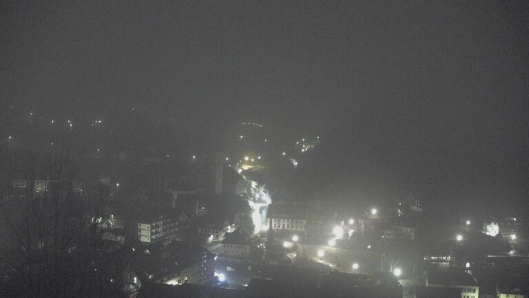 Dieses Bild zeigt eine Webcam-Aufnahme von Ottenhöfen, aufgenommen am Donnerstag, den 29.01.2026 um 04:30 Uhr