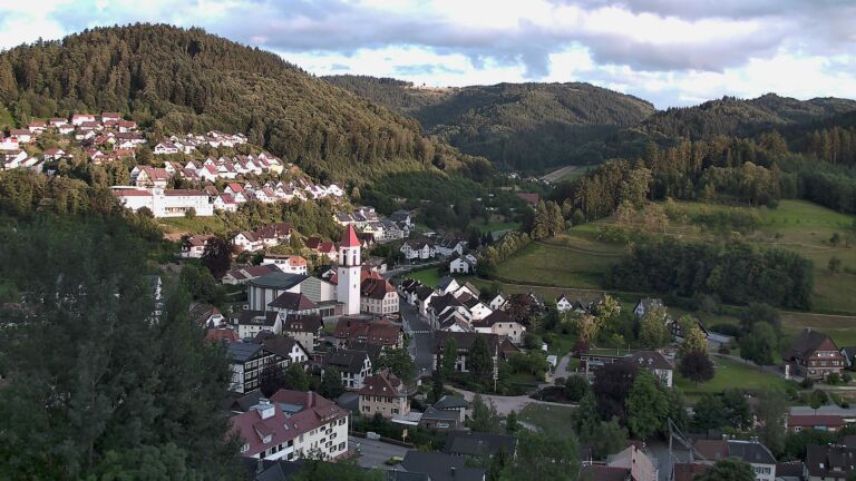 Dieses Bild zeigt eine Webcam-Aufnahme von Ottenhöfen, aufgenommen am Sonntag, den 05.07.2026 um 20:50 Uhr