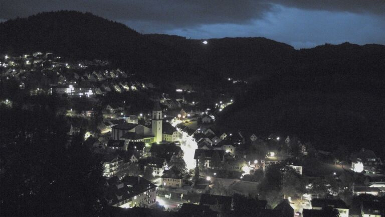 Dieses Bild zeigt eine Webcam-Aufnahme von Ottenhöfen, aufgenommen am Donnerstag, den 08.10.2026 um 06:50 Uhr