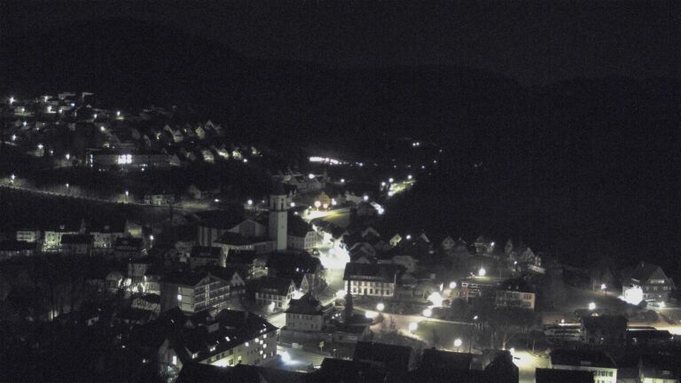 Dieses Bild zeigt eine Webcam-Aufnahme von Ottenhöfen, aufgenommen am Dienstag, den 24.03.2026 um 03:30 Uhr