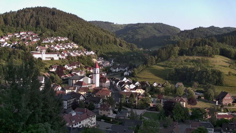 Dieses Bild zeigt eine Webcam-Aufnahme von Ottenhöfen, aufgenommen am Mittwoch, den 27.05.2026 um 20:10 Uhr