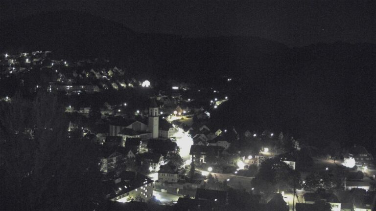 Dieses Bild zeigt eine Webcam-Aufnahme von Ottenhöfen, aufgenommen am Mittwoch, den 22.07.2026 um 00:00 Uhr