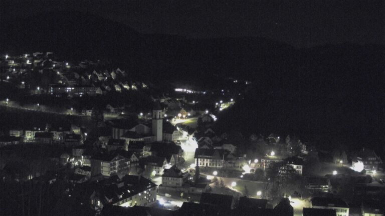 Dieses Bild zeigt eine Webcam-Aufnahme von Ottenhöfen, aufgenommen am Freitag, den 17.04.2026 um 02:30 Uhr