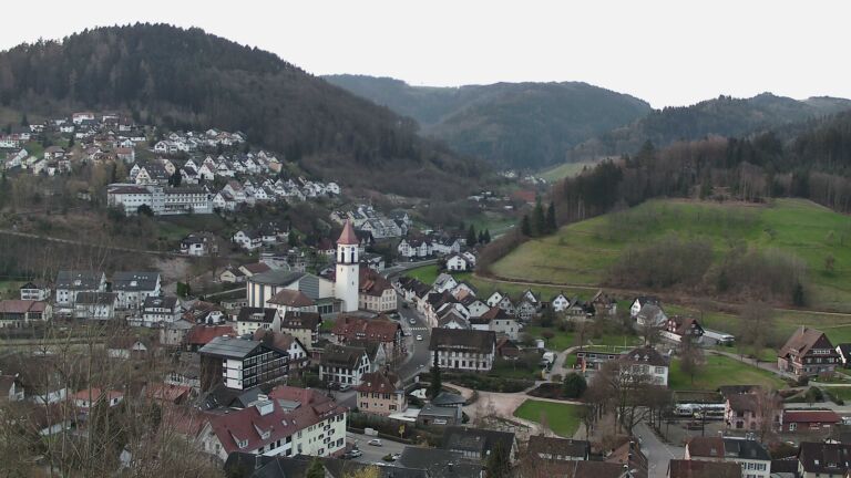 Dieses Bild zeigt eine Webcam-Aufnahme von Ottenhöfen, aufgenommen am Dienstag, den 24.03.2026 um 06:40 Uhr