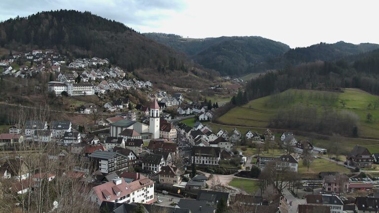 Dieses Bild zeigt eine Webcam-Aufnahme von Ottenhöfen, aufgenommen am Sonntag, den 15.02.2026 um 15:40 Uhr