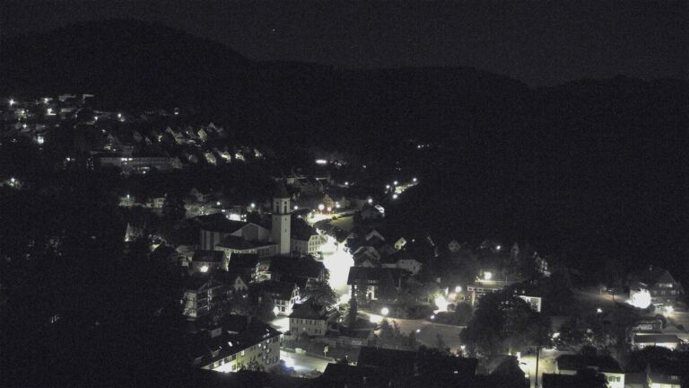 Dieses Bild zeigt eine Webcam-Aufnahme von Ottenhöfen, aufgenommen am Freitag, den 10.07.2026 um 03:30 Uhr