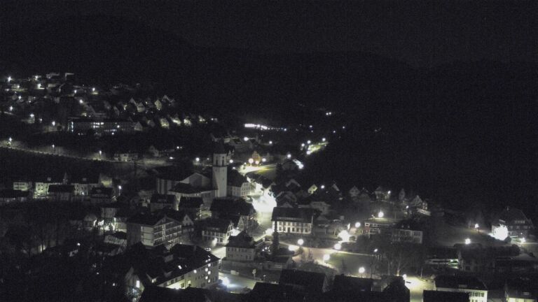 Dieses Bild zeigt eine Webcam-Aufnahme von Ottenhöfen, aufgenommen am Freitag, den 20.03.2026 um 00:30 Uhr