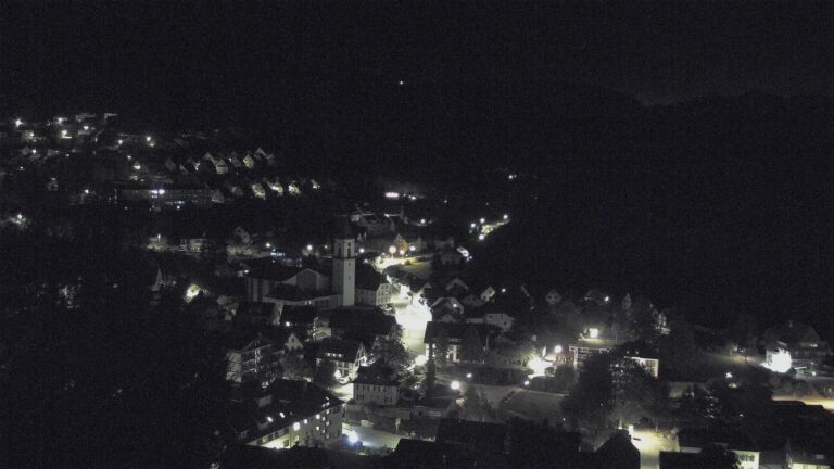 Dieses Bild zeigt eine Webcam-Aufnahme von Ottenhöfen, aufgenommen am Samstag, den 10.10.2026 um 02:00 Uhr