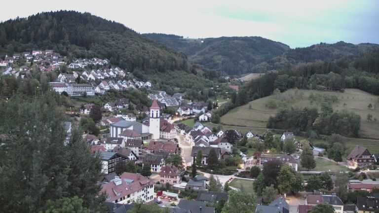 Dieses Bild zeigt eine Webcam-Aufnahme von Ottenhöfen, aufgenommen am Montag, den 07.09.2026 um 06:30 Uhr