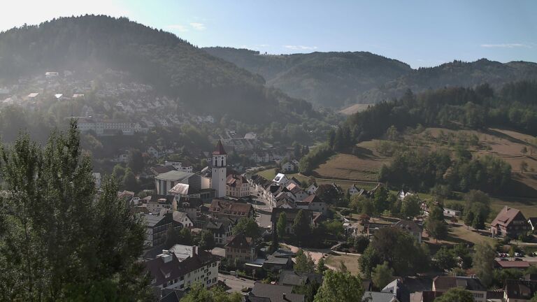 Dieses Bild zeigt eine Webcam-Aufnahme von Ottenhöfen, aufgenommen am Mittwoch, den 26.08.2026 um 10:20 Uhr
