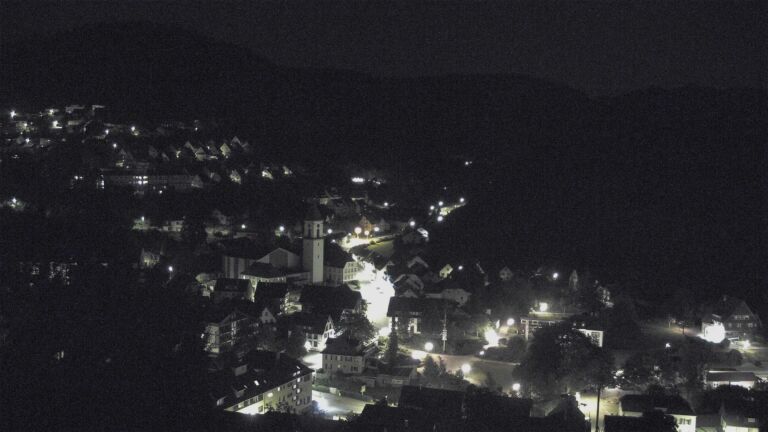 Dieses Bild zeigt eine Webcam-Aufnahme von Ottenhöfen, aufgenommen am Samstag, den 27.06.2026 um 03:30 Uhr
