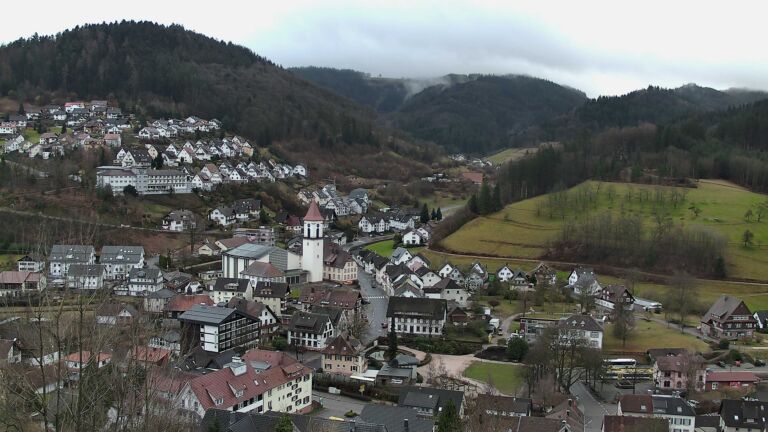 Dieses Bild zeigt eine Webcam-Aufnahme von Ottenhöfen, aufgenommen am Mittwoch, den 11.02.2026 um 15:40 Uhr