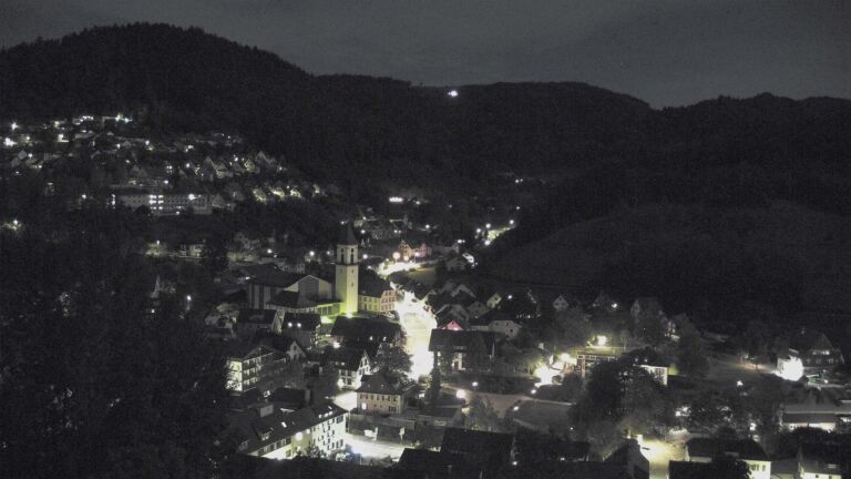 Dieses Bild zeigt eine Webcam-Aufnahme von Ottenhöfen, aufgenommen am Dienstag, den 29.09.2026 um 06:10 Uhr