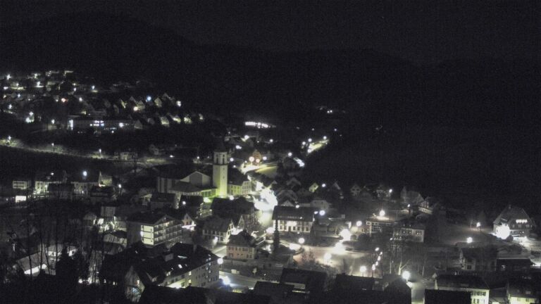 Dieses Bild zeigt eine Webcam-Aufnahme von Ottenhöfen, aufgenommen am Montag, den 29.12.2025 um 05:00 Uhr