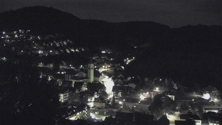 Dieses Bild zeigt eine Webcam-Aufnahme von Ottenhöfen, aufgenommen am Freitag, den 04.09.2026 um 05:00 Uhr
