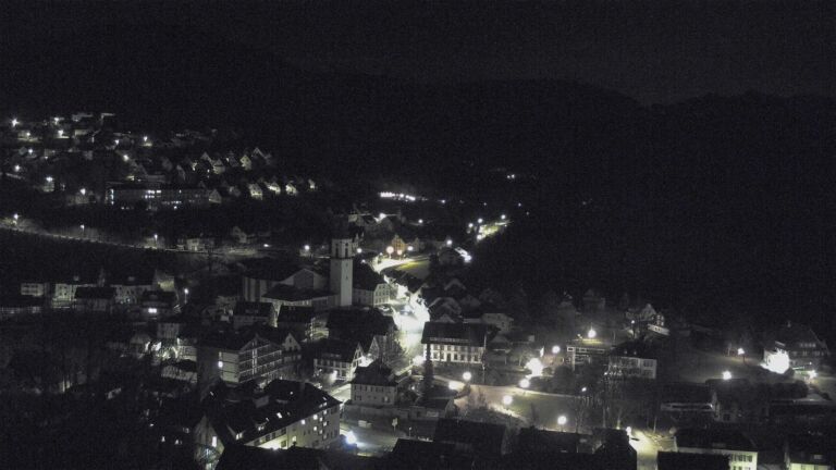 Dieses Bild zeigt eine Webcam-Aufnahme von Ottenhöfen, aufgenommen am Mittwoch, den 18.02.2026 um 03:00 Uhr