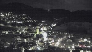 Dieses Bild zeigt eine Webcam-Aufnahme von Ottenhöfen, aufgenommen am Freitag, den 09.01.2026 um 06:30 Uhr