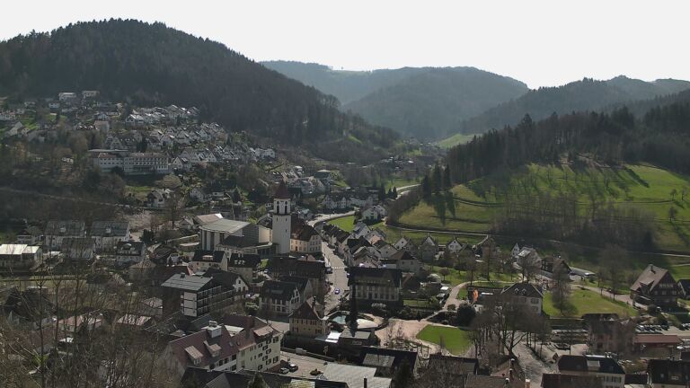 Dieses Bild zeigt eine Webcam-Aufnahme von Ottenhöfen, aufgenommen am Mittwoch, den 18.03.2026 um 11:40 Uhr