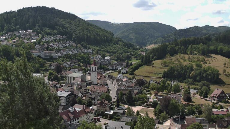 Dieses Bild zeigt eine Webcam-Aufnahme von Ottenhöfen, aufgenommen am Donnerstag, den 23.07.2026 um 11:40 Uhr
