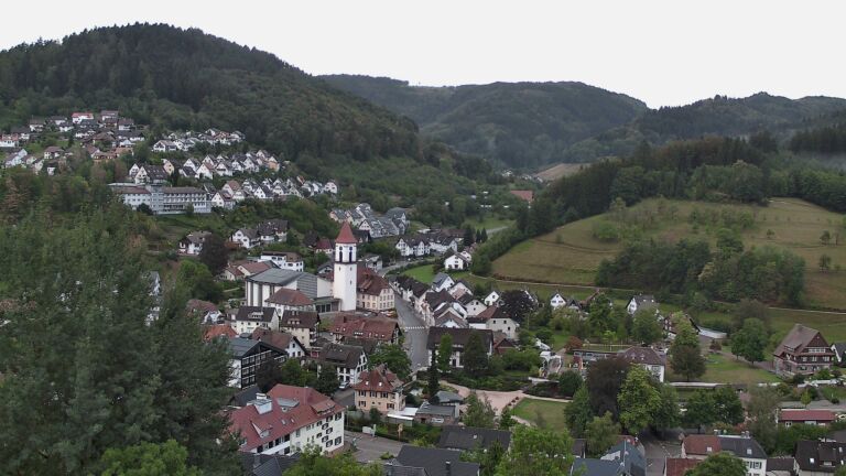 Dieses Bild zeigt eine Webcam-Aufnahme von Ottenhöfen, aufgenommen am Samstag, den 05.09.2026 um 07:40 Uhr