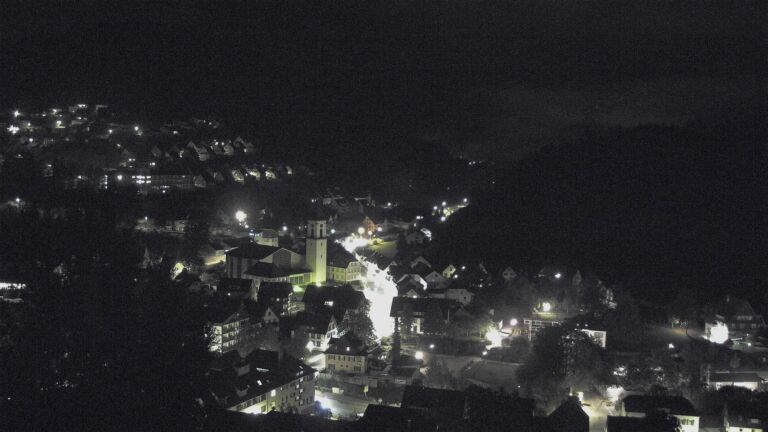 Dieses Bild zeigt eine Webcam-Aufnahme von Ottenhöfen, aufgenommen am Mittwoch, den 14.10.2026 um 05:50 Uhr