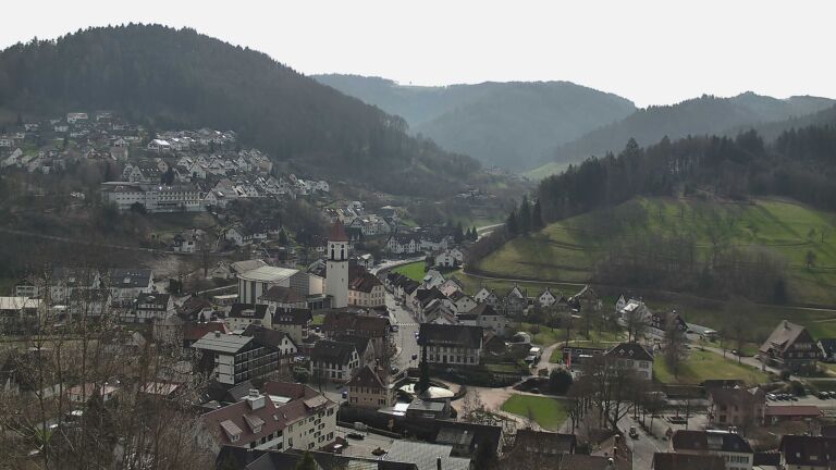 Dieses Bild zeigt eine Webcam-Aufnahme von Ottenhöfen, aufgenommen am Freitag, den 06.03.2026 um 11:30 Uhr