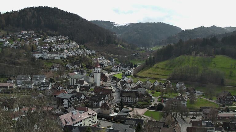 Dieses Bild zeigt eine Webcam-Aufnahme von Ottenhöfen, aufgenommen am Dienstag, den 31.03.2026 um 14:30 Uhr