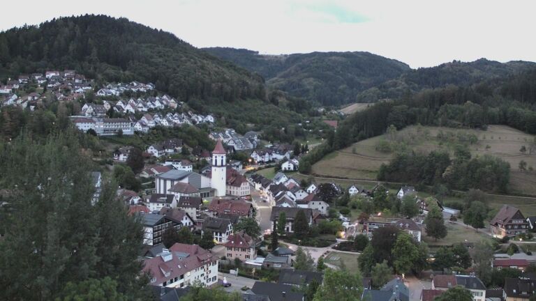 Dieses Bild zeigt eine Webcam-Aufnahme von Ottenhöfen, aufgenommen am Samstag, den 29.08.2026 um 06:20 Uhr