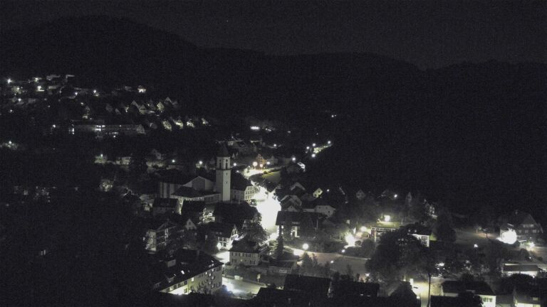 Dieses Bild zeigt eine Webcam-Aufnahme von Ottenhöfen, aufgenommen am Samstag, den 11.07.2026 um 03:30 Uhr