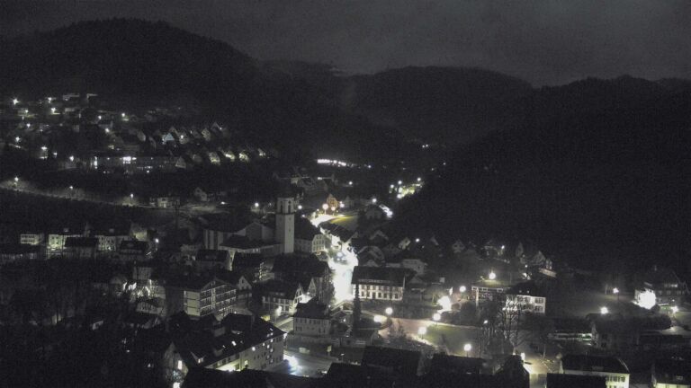 Dieses Bild zeigt eine Webcam-Aufnahme von Ottenhöfen, aufgenommen am Dienstag, den 31.03.2026 um 02:00 Uhr