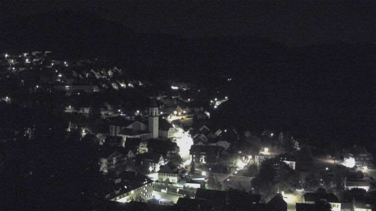 Dieses Bild zeigt eine Webcam-Aufnahme von Ottenhöfen, aufgenommen am Freitag, den 14.08.2026 um 03:00 Uhr