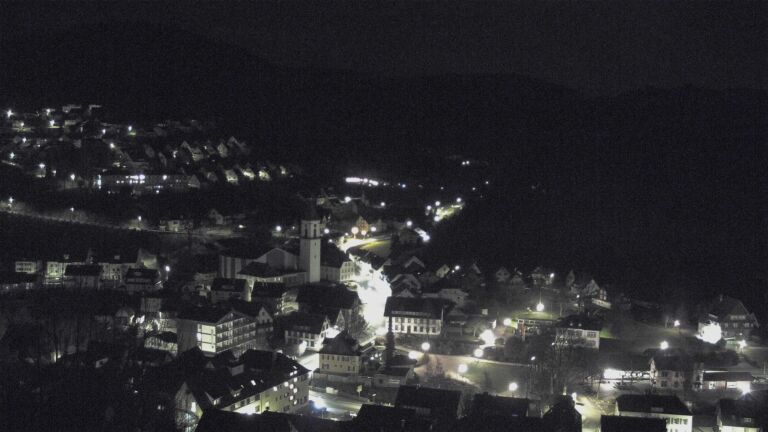 Dieses Bild zeigt eine Webcam-Aufnahme von Ottenhöfen, aufgenommen am Mittwoch, den 11.03.2026 um 04:30 Uhr