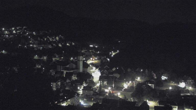 Dieses Bild zeigt eine Webcam-Aufnahme von Ottenhöfen, aufgenommen am Montag, den 25.05.2026 um 03:30 Uhr