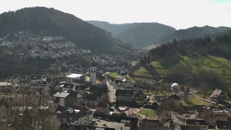 Dieses Bild zeigt eine Webcam-Aufnahme von Ottenhöfen, aufgenommen am Mittwoch, den 04.03.2026 um 10:50 Uhr