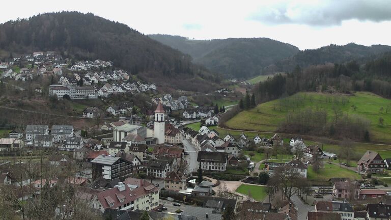 Dieses Bild zeigt eine Webcam-Aufnahme von Ottenhöfen, aufgenommen am Dienstag, den 17.03.2026 um 09:40 Uhr