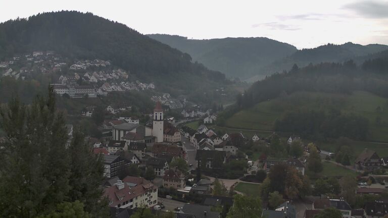 Dieses Bild zeigt eine Webcam-Aufnahme von Ottenhöfen, aufgenommen am Dienstag, den 20.10.2026 um 11:00 Uhr