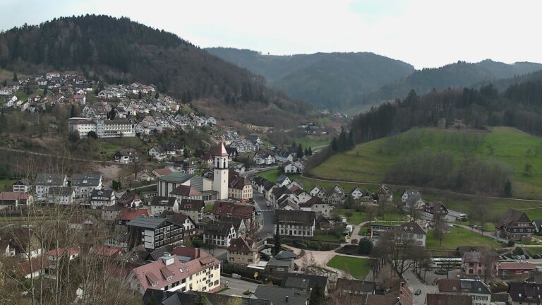 Dieses Bild zeigt eine Webcam-Aufnahme von Ottenhöfen, aufgenommen am Samstag, den 21.03.2026 um 15:40 Uhr