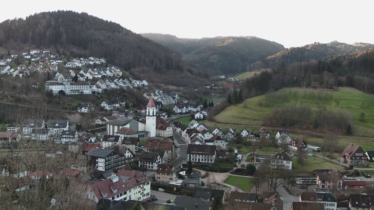 Dieses Bild zeigt eine Webcam-Aufnahme von Ottenhöfen, aufgenommen am Donnerstag, den 05.03.2026 um 07:40 Uhr