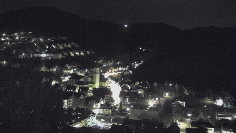 Dieses Bild zeigt eine Webcam-Aufnahme von Ottenhöfen, aufgenommen am Freitag, den 23.10.2026 um 06:30 Uhr