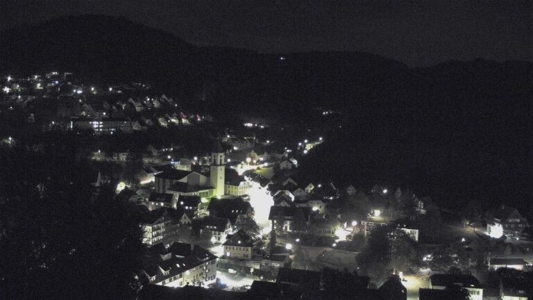 Dieses Bild zeigt eine Webcam-Aufnahme von Ottenhöfen, aufgenommen am Freitag, den 16.10.2026 um 06:20 Uhr