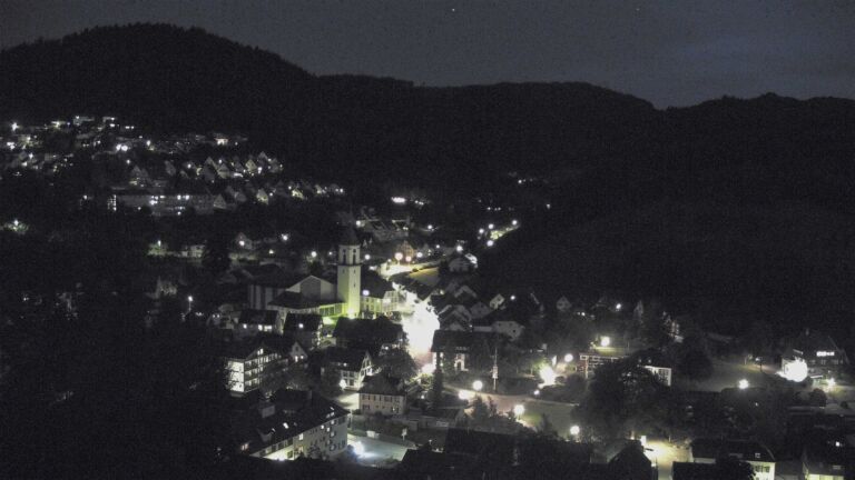 Dieses Bild zeigt eine Webcam-Aufnahme von Ottenhöfen, aufgenommen am Mittwoch, den 03.06.2026 um 22:30 Uhr