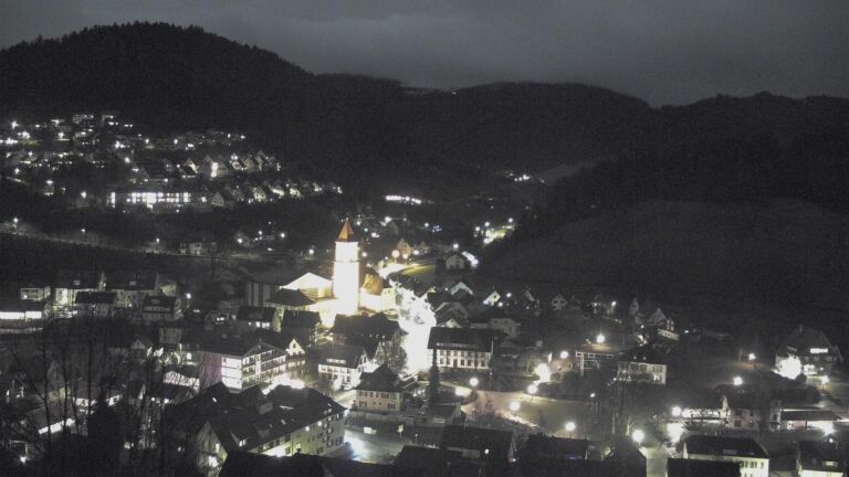 Dieses Bild zeigt eine Webcam-Aufnahme von Ottenhöfen, aufgenommen am Freitag, den 30.01.2026 um 20:40 Uhr