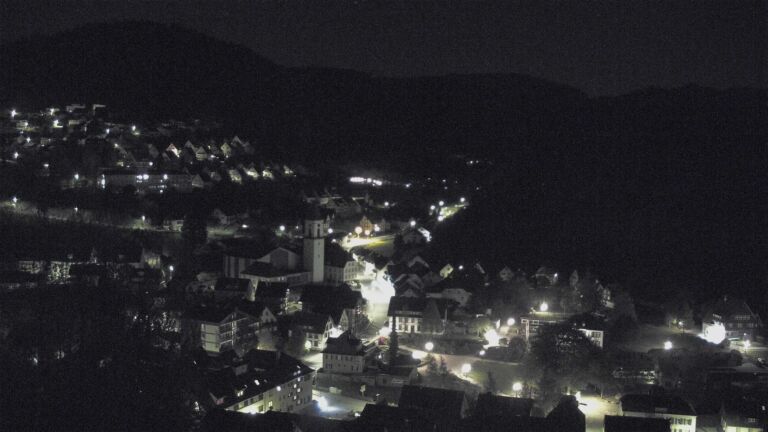 Dieses Bild zeigt eine Webcam-Aufnahme von Ottenhöfen, aufgenommen am Freitag, den 24.04.2026 um 02:30 Uhr