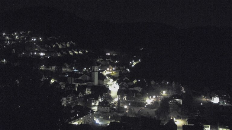 Dieses Bild zeigt eine Webcam-Aufnahme von Ottenhöfen, aufgenommen am Freitag, den 16.10.2026 um 02:00 Uhr
