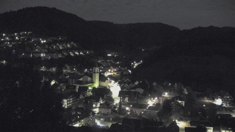 Dieses Bild zeigt eine Webcam-Aufnahme von Ottenhöfen, aufgenommen am Mittwoch, den 30.09.2026 um 05:00 Uhr