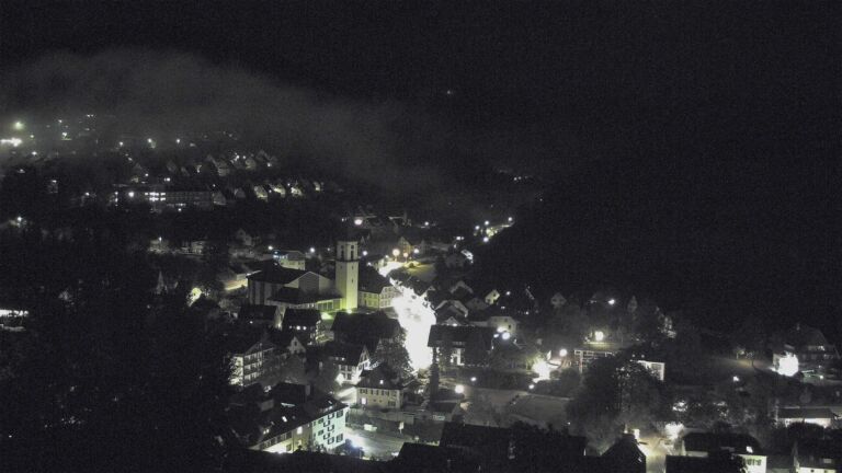 Dieses Bild zeigt eine Webcam-Aufnahme von Ottenhöfen, aufgenommen am Mittwoch, den 14.10.2026 um 06:00 Uhr