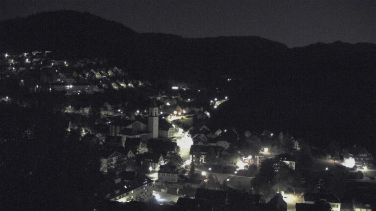 Dieses Bild zeigt eine Webcam-Aufnahme von Ottenhöfen, aufgenommen am Mittwoch, den 23.09.2026 um 01:30 Uhr