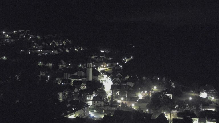 Dieses Bild zeigt eine Webcam-Aufnahme von Ottenhöfen, aufgenommen am Samstag, den 13.06.2026 um 02:00 Uhr